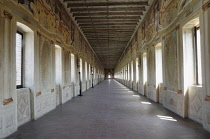 Italy, Lombardy, Sabbionetta, Corridor of Orpheus, Garden Palace.