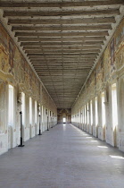 Italy, Lombardy, Sabbionetta, Corridor of Orpheus, Garden Palace.