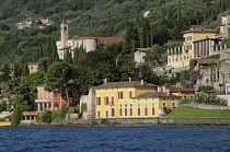 Italy, Lombardy, Lake Garda, Gargnano, view to Bogliaco.
