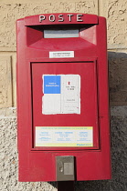 Italy, Lombardy, Lake Garda, post box.