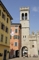 Italy, Lombardy, Lake Garda, Riva del Garda, Porta San Michele.