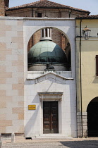 Italy, Lombardy, Sabbionetta, Church of Mary of the Assumption.
