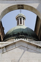 Italy, Lombardy, Sabbionetta, Church of Mary of the Assumption.