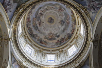 Italy, Lombardy, Bergamo, dome interior, Duomo.