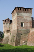 Italy, Lombardy, Soncino, Sforza Castle.