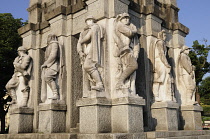 Italy, Piemonte, Lake Maggiore, Verbania, General Luigi Cadorna Mausoleum.