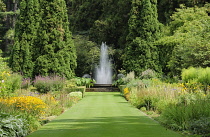 Italy, Piemonte, Lake Maggiore, Verbania, gardens of Villa Taranto, Pallanza.