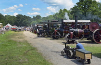 Transport, Road, Steam  Traction, Rally at Tinkers Park near Uckfield.