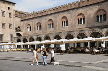 Italy, Lombardy, Mantova, Piazza Erbe.