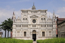 Italy, Lombardy, Pavia, Church of Our Lady of Graces, Certosa di Pavia.