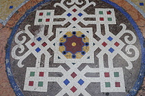 Italy, Lombardy, Milan, Galleria Vittorio Emanulle II floor mosaic.