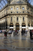 Italy, Lombardy, Milan, Galleria Vittorio Emanuele II.