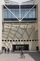 Italy, Trentino Alto Adige, Rovereto, entrance to MART.