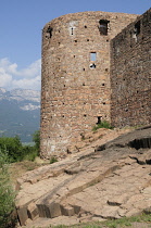 Italy, Trentino Alto Adige, Bolzano, Firmian, Messner Mountain Museum set in Firmian Castle.