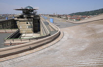 Italy, Piedmont, Turin, Lingotto rooftop test track.