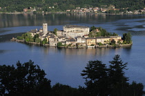 Italy, Lombardy, Lake Orta, Isola San Giulio.