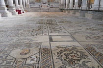Italy, Friuli Venezia Giulia, Aquileia, Roman mosaic floor.