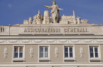 Italy, Friuli Venezia Giulia, Trieste, Piazza dell'Unita D'Italia, Palazzo Stratti.