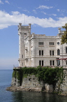 Italy, Friuli Venezia Giulia, Trieste, Miramare Castle.