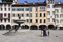 Italy, Friuli Venezia Giulia, Udine, Piazza Mateotti.