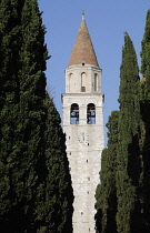 Italy, Veneto Friuli, Aquileia, Campanile.