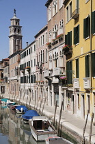Italy, Veneto, Venice, view from Ponte dei Pugni.