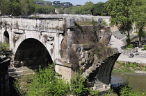 Italy, Lazio, Rome, Aventine Hill, Ponte Rotto.