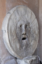 Italy, Lazio, Rome, Aventine Hill, church of Santa Maria in Cosmedin, Bocca della Verita.