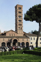 Italy, Lazio, Rome, Aventine Hill, church of Santa Maria in Cosmedin.