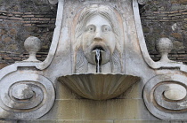 Italy, Lazio, Rome, Centro Storico, Via Giulia, Fontana dei Mascherone.