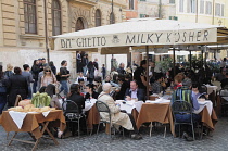 Italy, Lazio, Rome, Centro Storico, Ghetto, Ba'Ghetto restaurant.