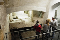 Italy, Lazio, Rome, Crypta Balbi, lower levels.