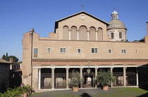 Italy, Lazio, Rome, Celian Hill, church of Saints Giovanni & Paolo.