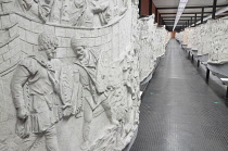 Italy, Lazio, Rome, EUR, Museo della Civilta Romana, casts of the Trajan's Column.