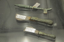 Italy, Lazio, Rome, EUR, Museo della Civilta Romana, Scalpals from the Surgeon's house in Pompei.