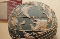 Italy, Lazio, Rome, EUR, Museo della Civilta Romana, Gllobe of the Farnese Atlas.