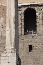 Italy, Lazio, Rome, Roman Forum, Foro Romano, Forum viewpoint.