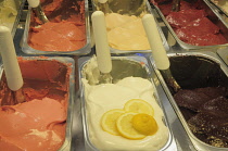 Italy, Lazio, Rome, Organic gelati by Origini Gelateria near Pantheon.