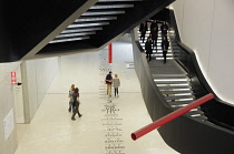 Italy, Lazio, Rome, MAXXI, floating walkways.