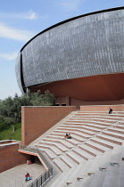 Italy, Lazio, Rome, The Auditorium, Renzo Piano's designed concert halls.