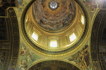 Italy, Lazio, Rome, Centro Storico, church of Sant'Andrea della Valle, interior cupola.