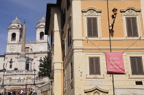 Italy, Lazio, Rome, Centro Storico, Piazza Spagna, Keats - Shelley House.