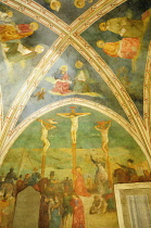 Italy, Lazio, Rome, Basilica of San Clemente, frescoes of St Catherine's Chapel.