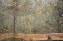 Italy, Lazio, Rome, Esquiline Hill, Palazzo Massimo, Museo Nazionale Romano, wall paintings from the House of Livia (second floor).