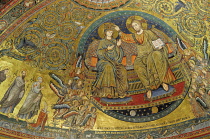 Italy, Lazio, Rome, Esquiline Hill, Basilica of Santa Maria Maggiore, mosaic decorated apse.