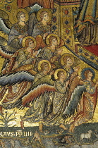 Italy, Lazio, Rome, Esquiline Hill, Basilica of Santa Maria Maggiore, mosaic decorated apse.