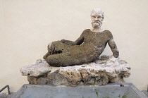 Italy, Lazio, Rome, Northern Rome, Via del Babuino, talking statue.