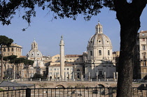 Italy, Lazio, Rome, Fori Imperiali general view.