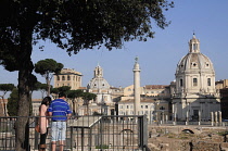 Italy, Lazio, Rome, Fori Imperiali general view.