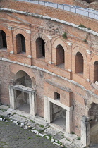 Italy, Lazio, Rome, Trajan's Market.